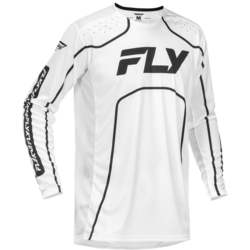 Fly Racing 2026 Fly Racing Rayce Youth White/Black Jersey