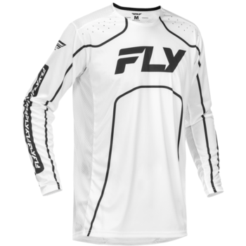 Fly Racing 2026 Fly Racing Rayce Youth White/Black Jersey