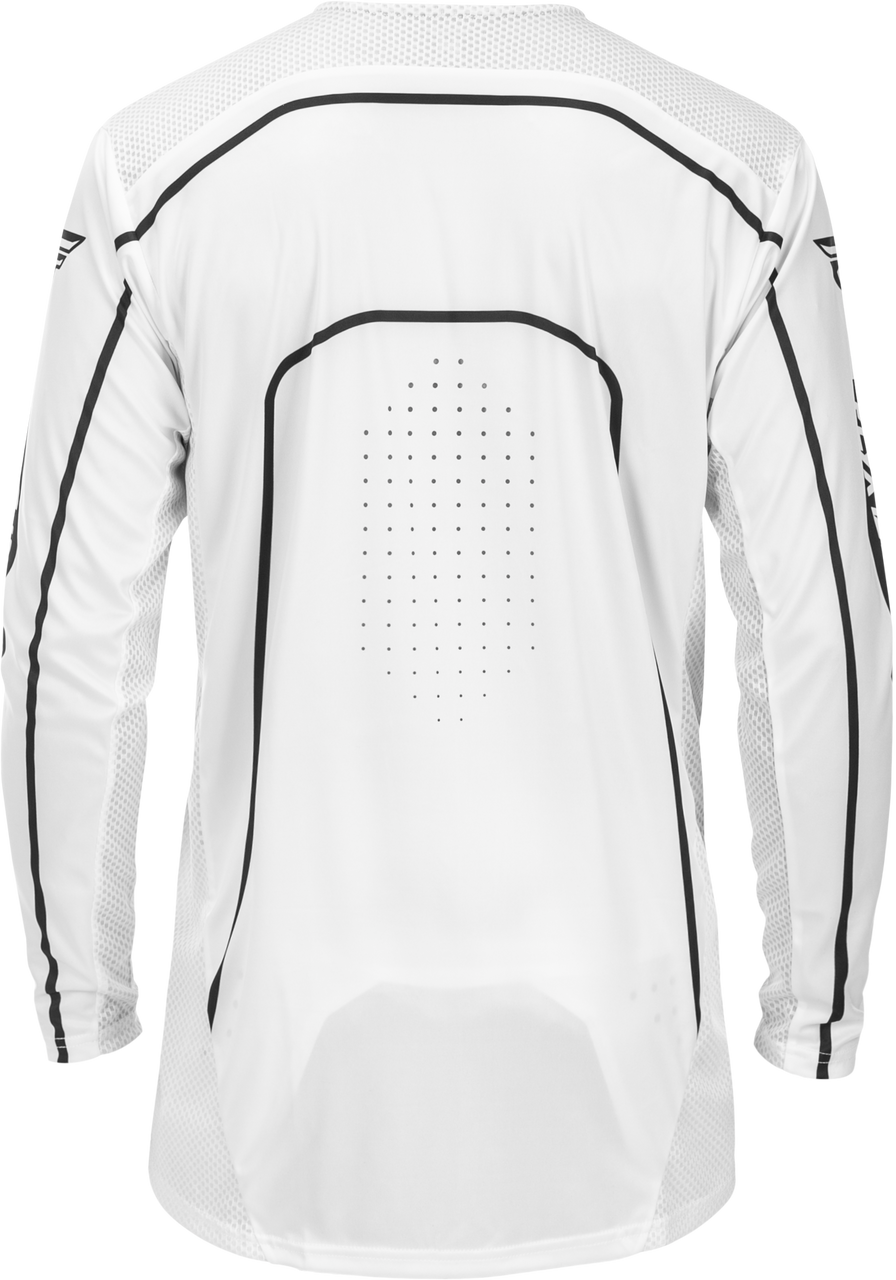 Fly Racing 2026 Fly Racing Rayce Adult White/Black Jersey