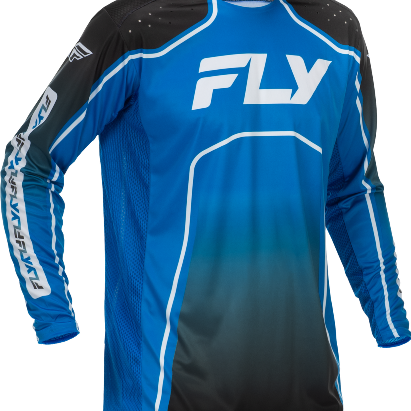 Fly Racing 2026 Fly Racing Rayce Adult Blue/Black/White Jersey