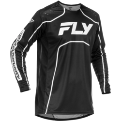 Fly Racing 2026 Fly Racing Rayce Adult Black/White Jersey