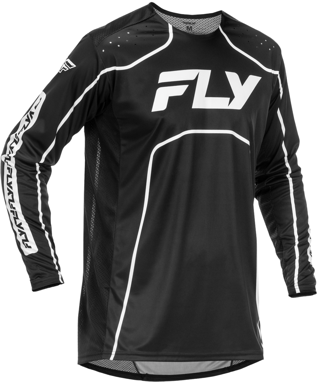 Fly Racing 2026 Fly Racing Rayce Adult Black/White Jersey