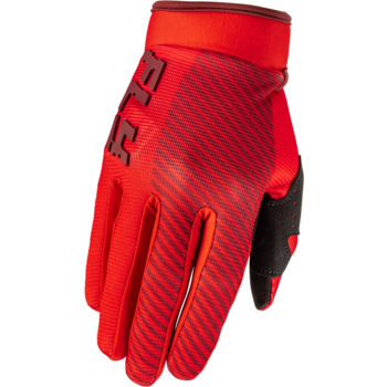 Fly Racing 2026 Fly Racing F-16 Youth Red Gloves