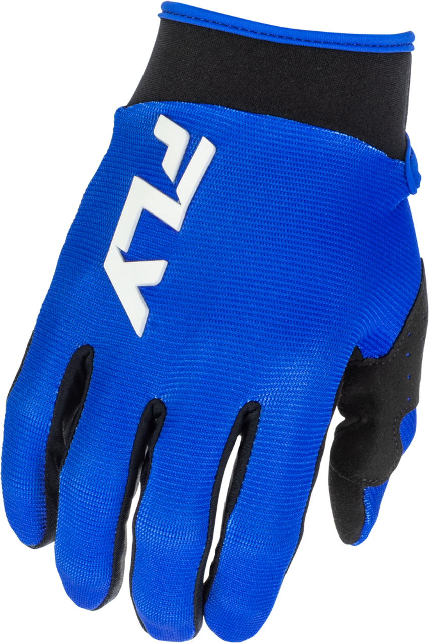 Fly Racing 2026 Fly Racing F-16 Youth Blue/White Gloves