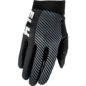 Fly Racing 2026 Fly Racing F-16 Youth Black/White Gloves