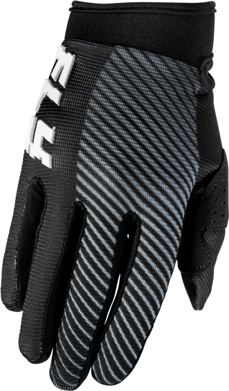 Fly Racing 2026 Fly Racing F-16 Youth Black/White Gloves