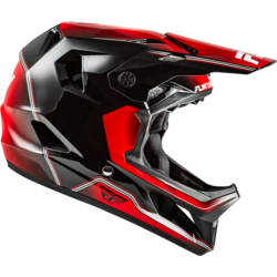 Fly Racing 2026 Fly Racing Rayce Repeat Black/Red Helmet