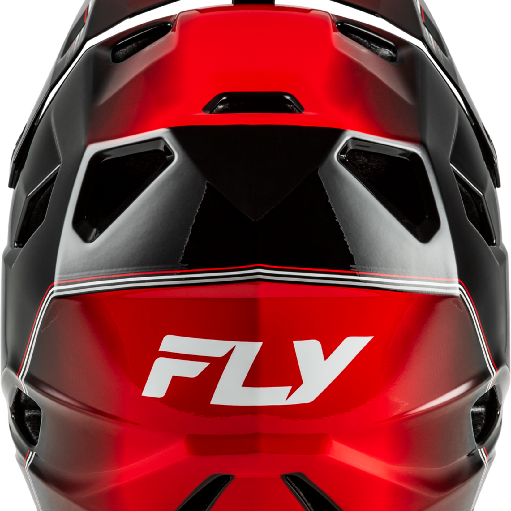 Fly Racing 2026 Fly Racing Rayce Repeat Black/Red Helmet