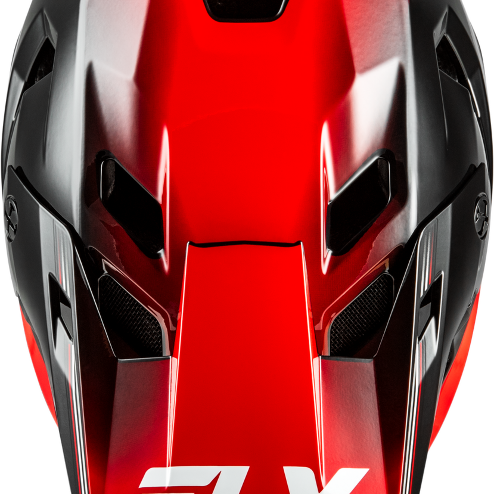 Fly Racing 2026 Fly Racing Rayce Repeat Black/Red Helmet
