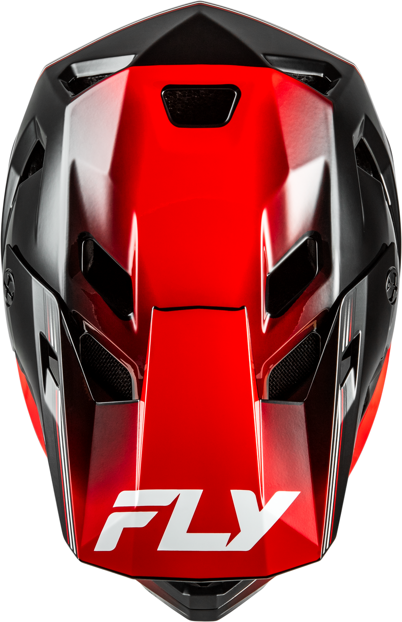 Fly Racing 2026 Fly Racing Rayce Repeat Black/Red Helmet