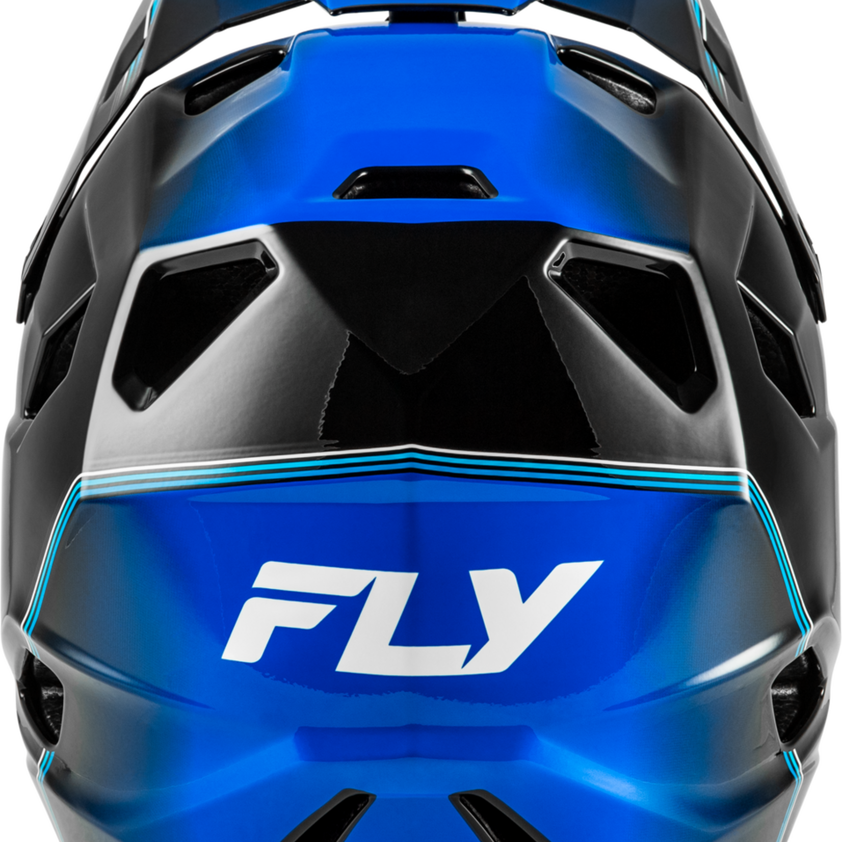Fly Racing 2026 Fly Racing Rayce Repeat Black/Blue Helmet