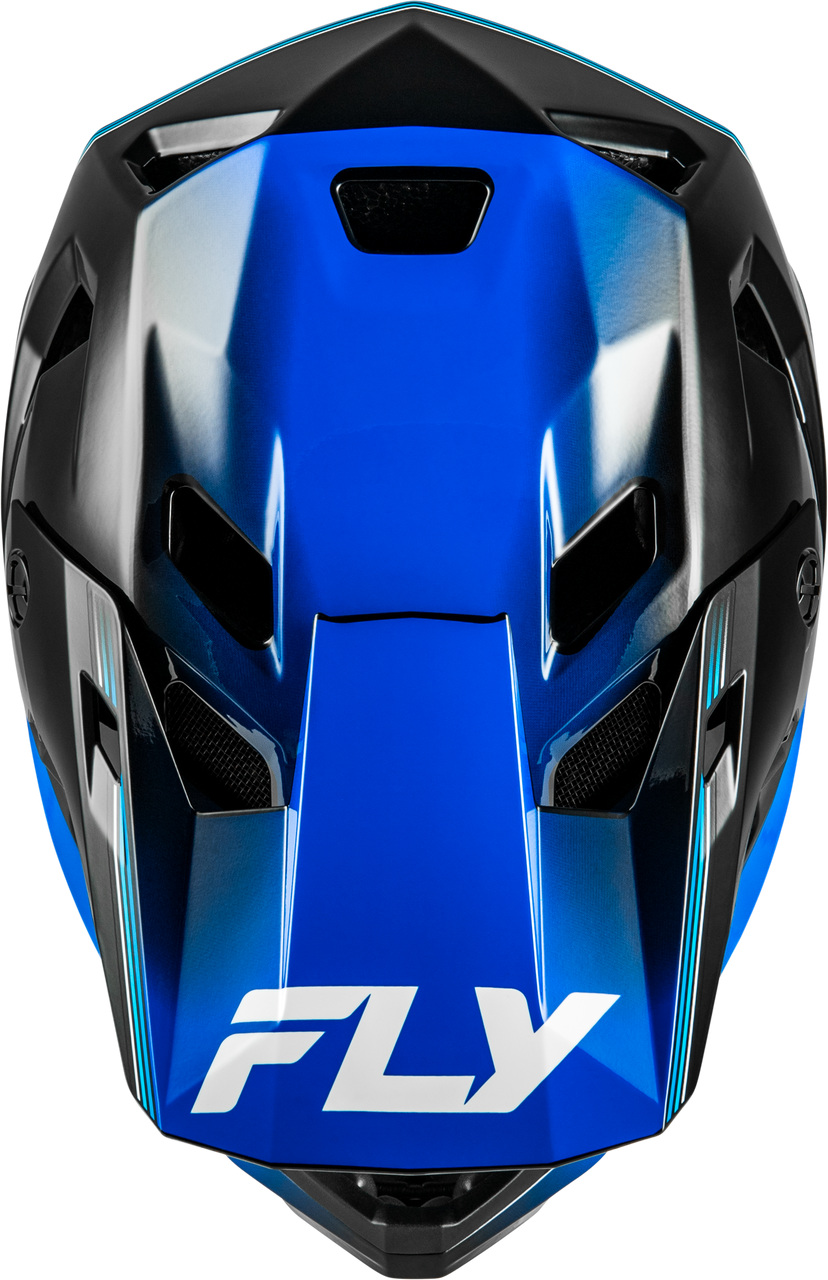 Fly Racing 2026 Fly Racing Rayce Repeat Black/Blue Helmet