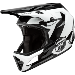 Fly Racing 2024 Fly Racing Rayce Black/White/Grey Helmet