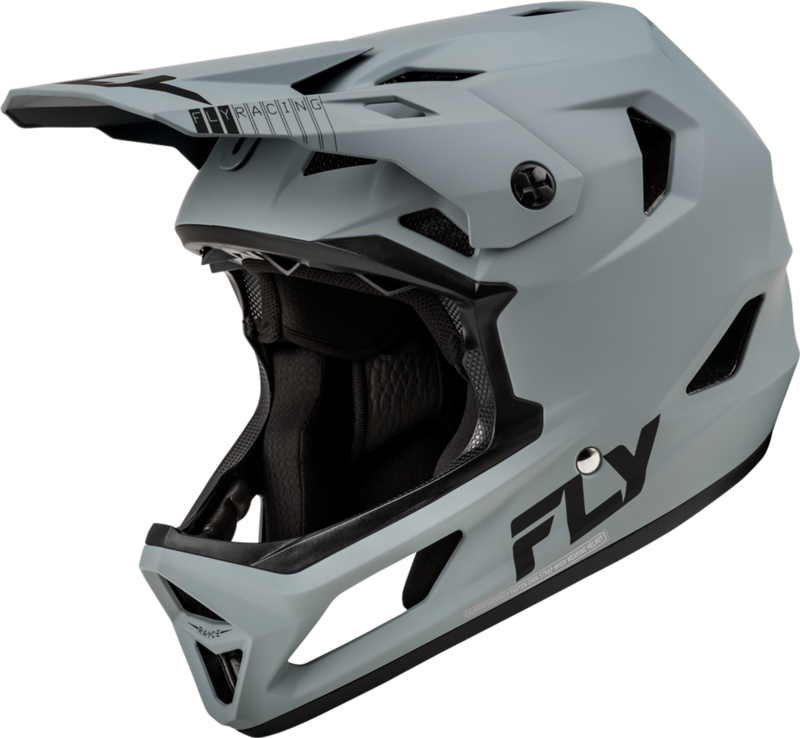 Fly Racing 2024 Fly Racing Rayce Matte Grey Helmet