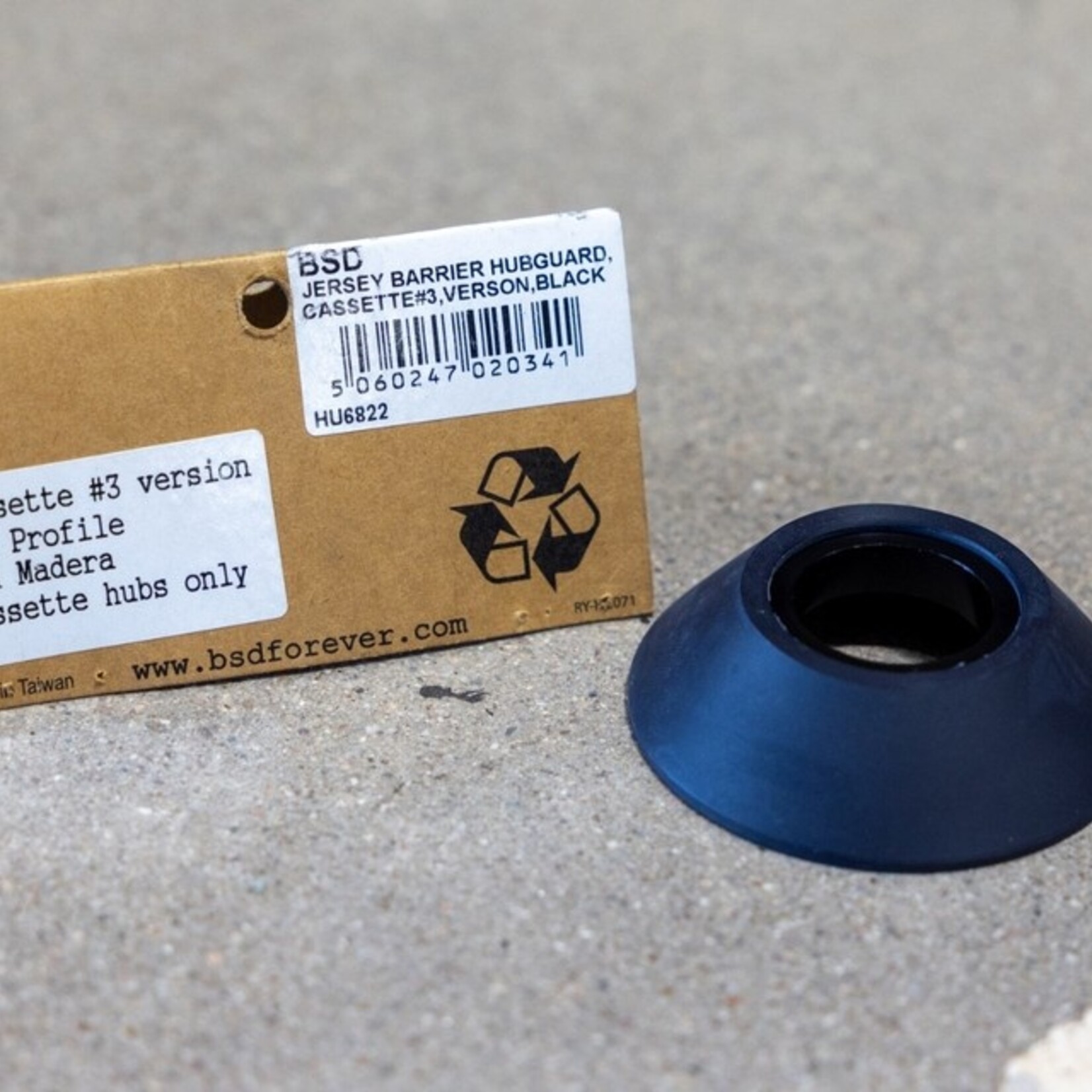 BSD BSD Jersey Barier Spare Plastic Replacement Hub Guard Cassette #3 Profile and Madera