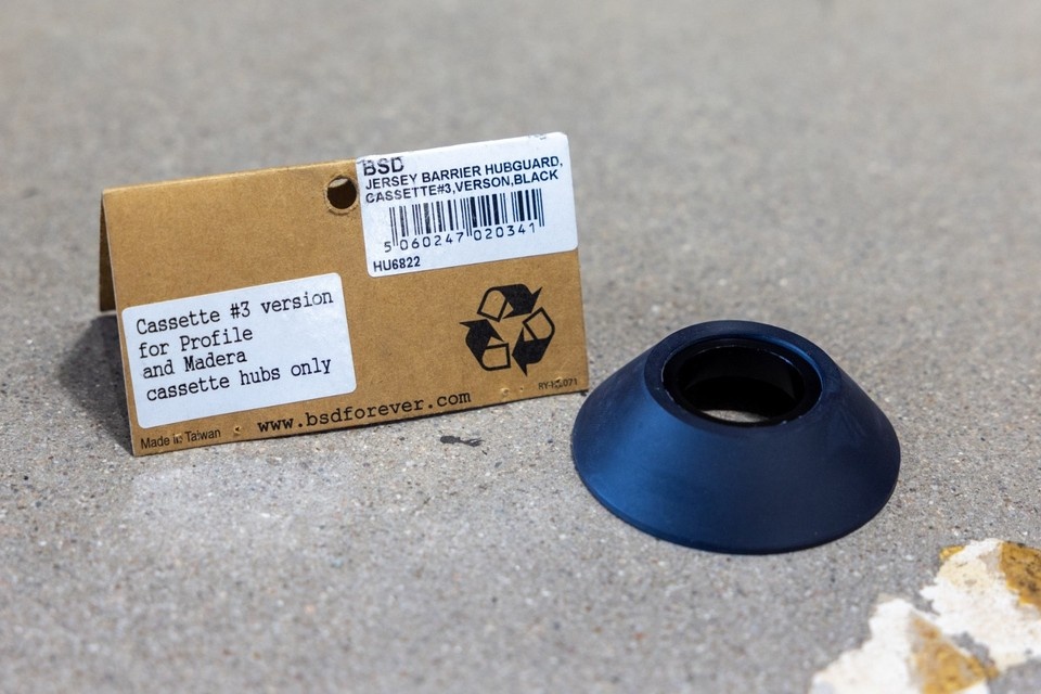 BSD BSD Jersey Barier Spare Plastic Replacement Hub Guard Cassette #3 Profile and Madera