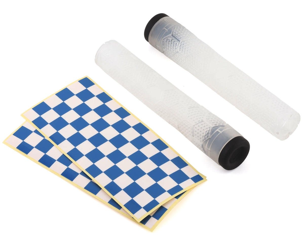 Stolen Hive Blue Checkerboad Grips