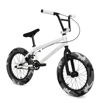 Elite BMX Elite BMX Pee Wee White Combat Bike