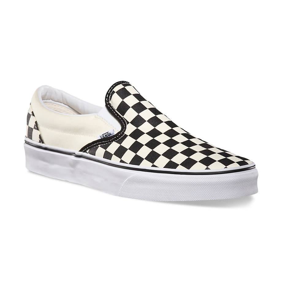 Vans Slip-On Black/White Checkerboard - Gordy's Bicycles