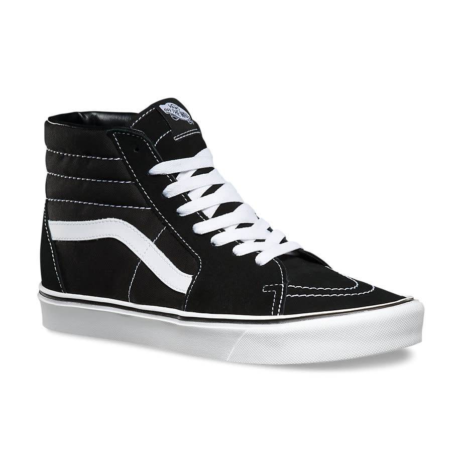 vans shoe black and white