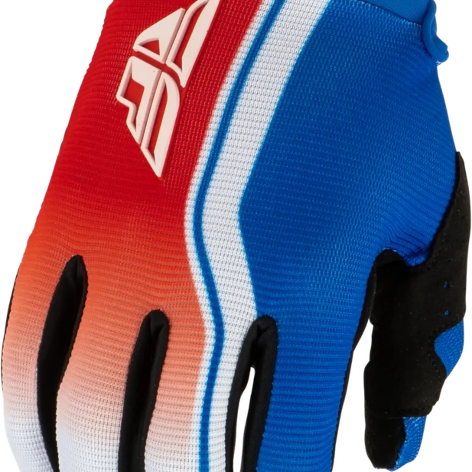 Fly Racing 2027 Fly Racing F-16 Raze Red/White/Blue Adult Gloves
