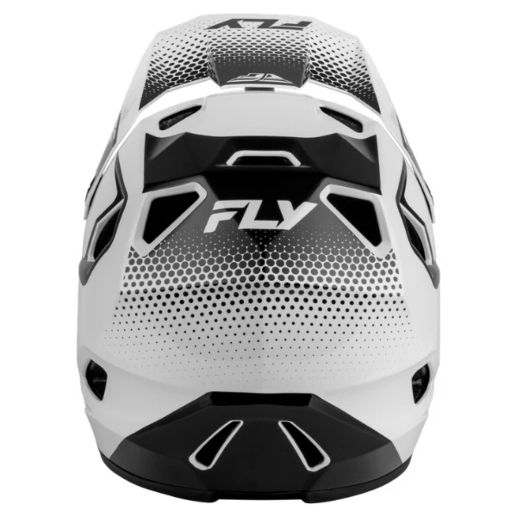 Fly Racing 2027 Fly Racing Rayce Sonar White/Black Helmet