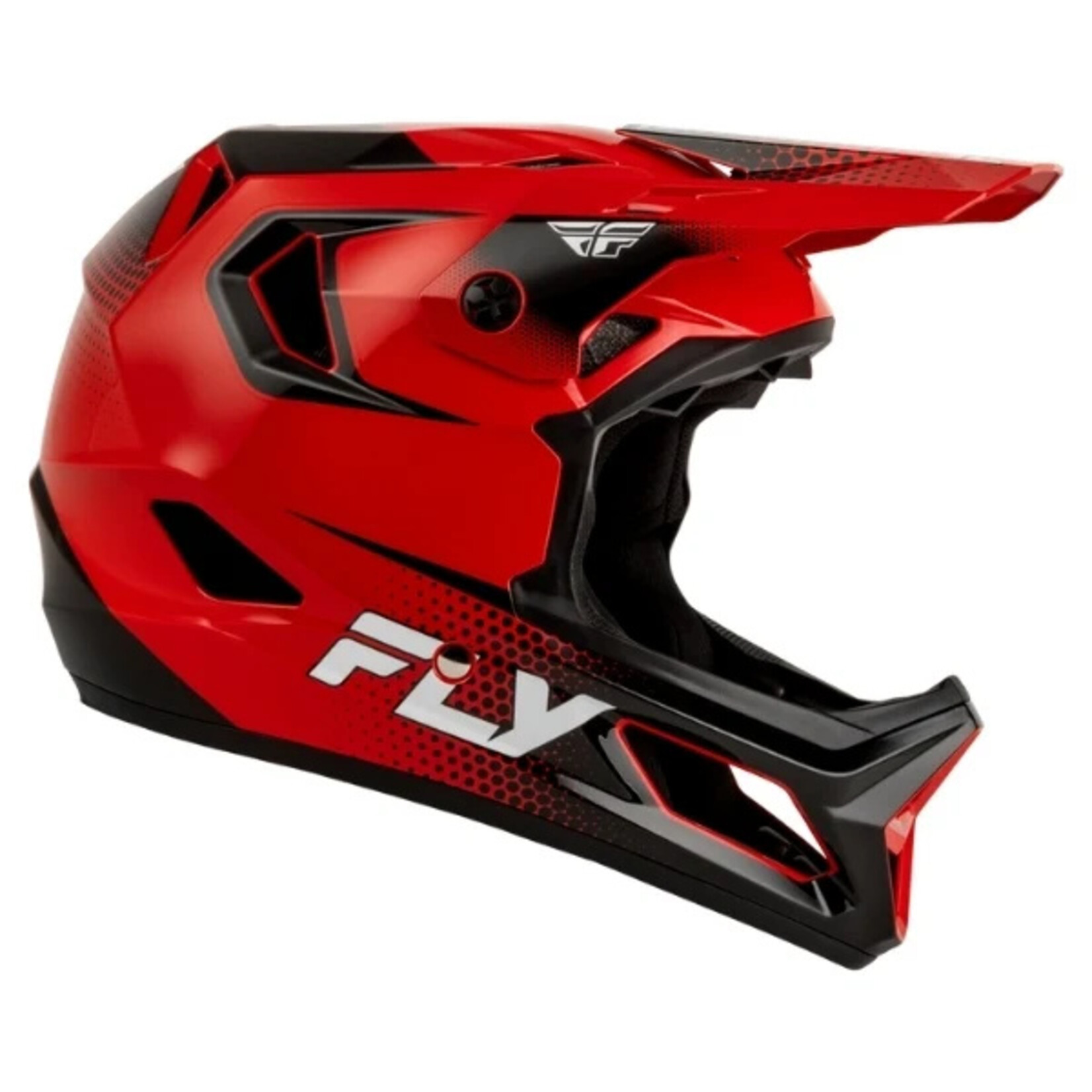 Fly Racing 2027 Fly Racing Rayce Sonar Red/Black/White Helmet