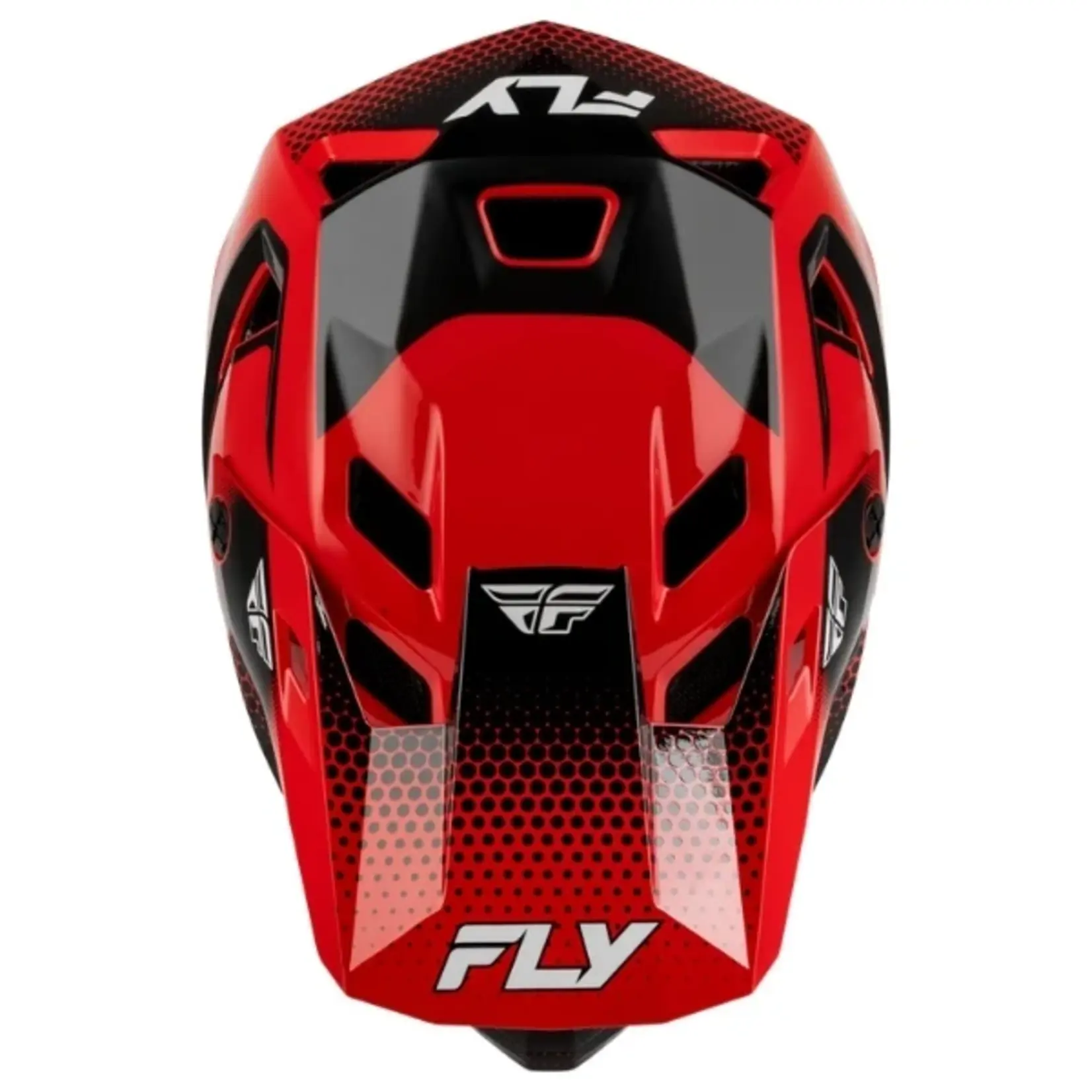 Fly Racing 2027 Fly Racing Rayce Sonar Red/Black/White Helmet