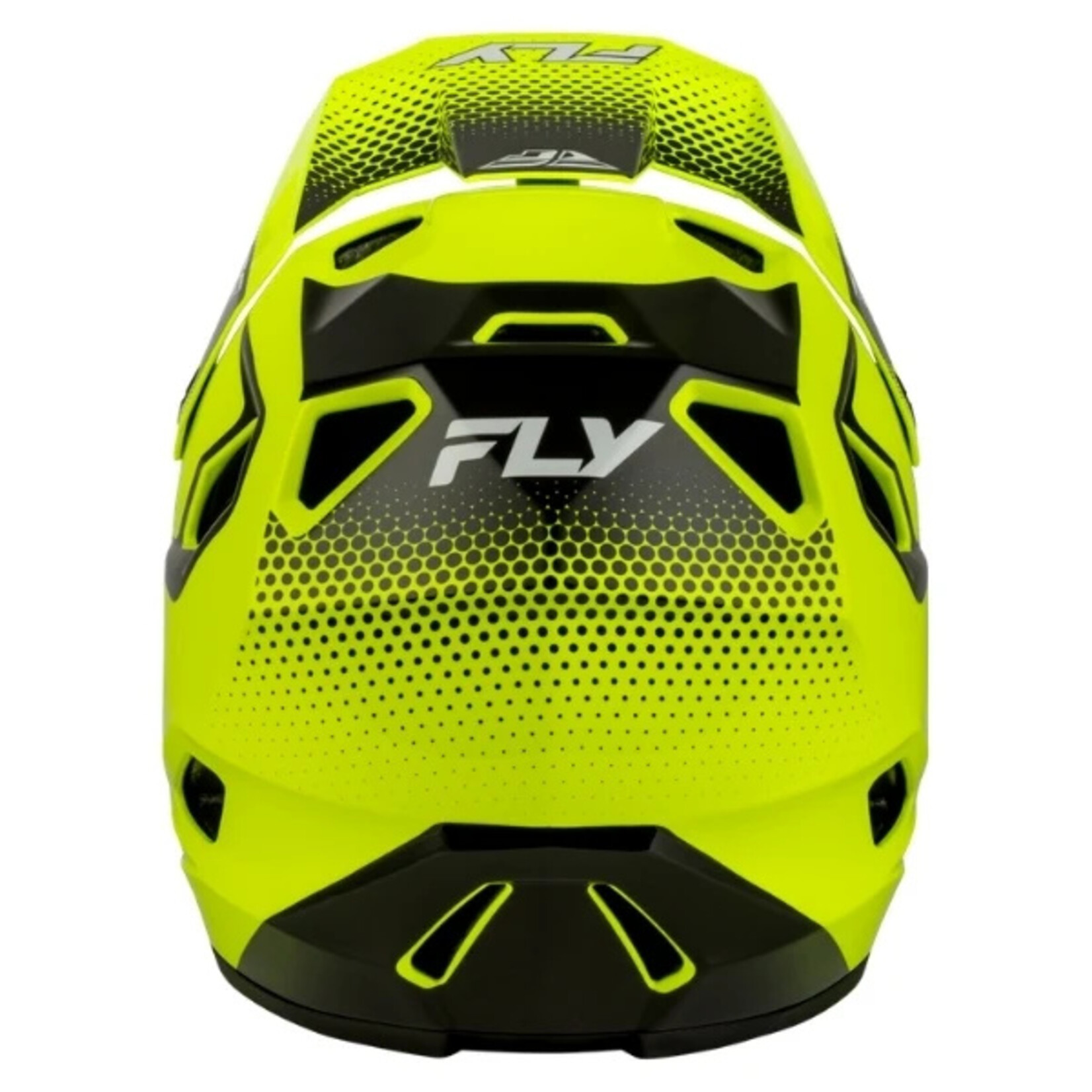 Fly Racing 2027 Fly Racing Rayce Sonar Hi-Vis/White/Black Helmet
