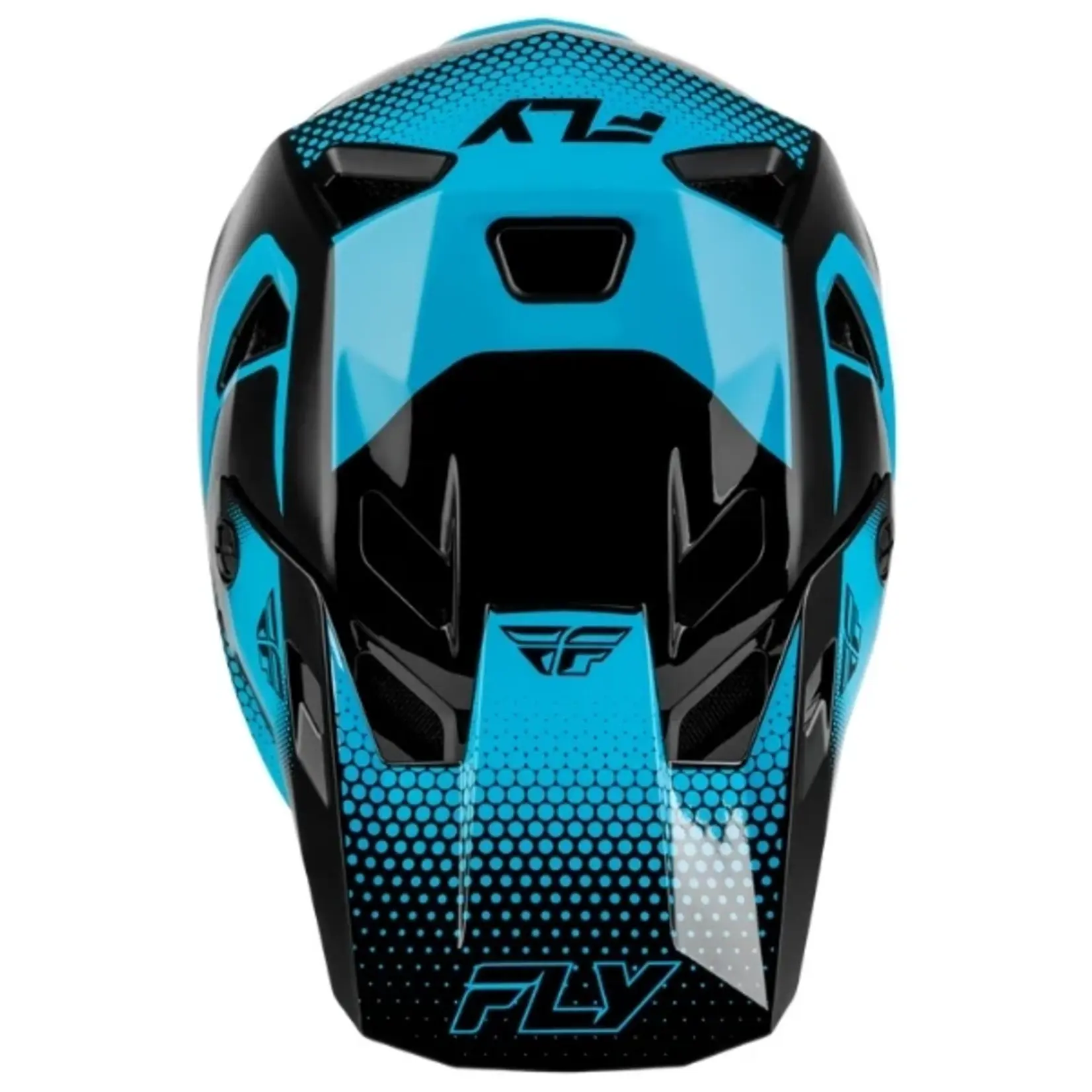 Fly Racing 2027 Fly Racing Rayce Sonar Black/Electric Helmet