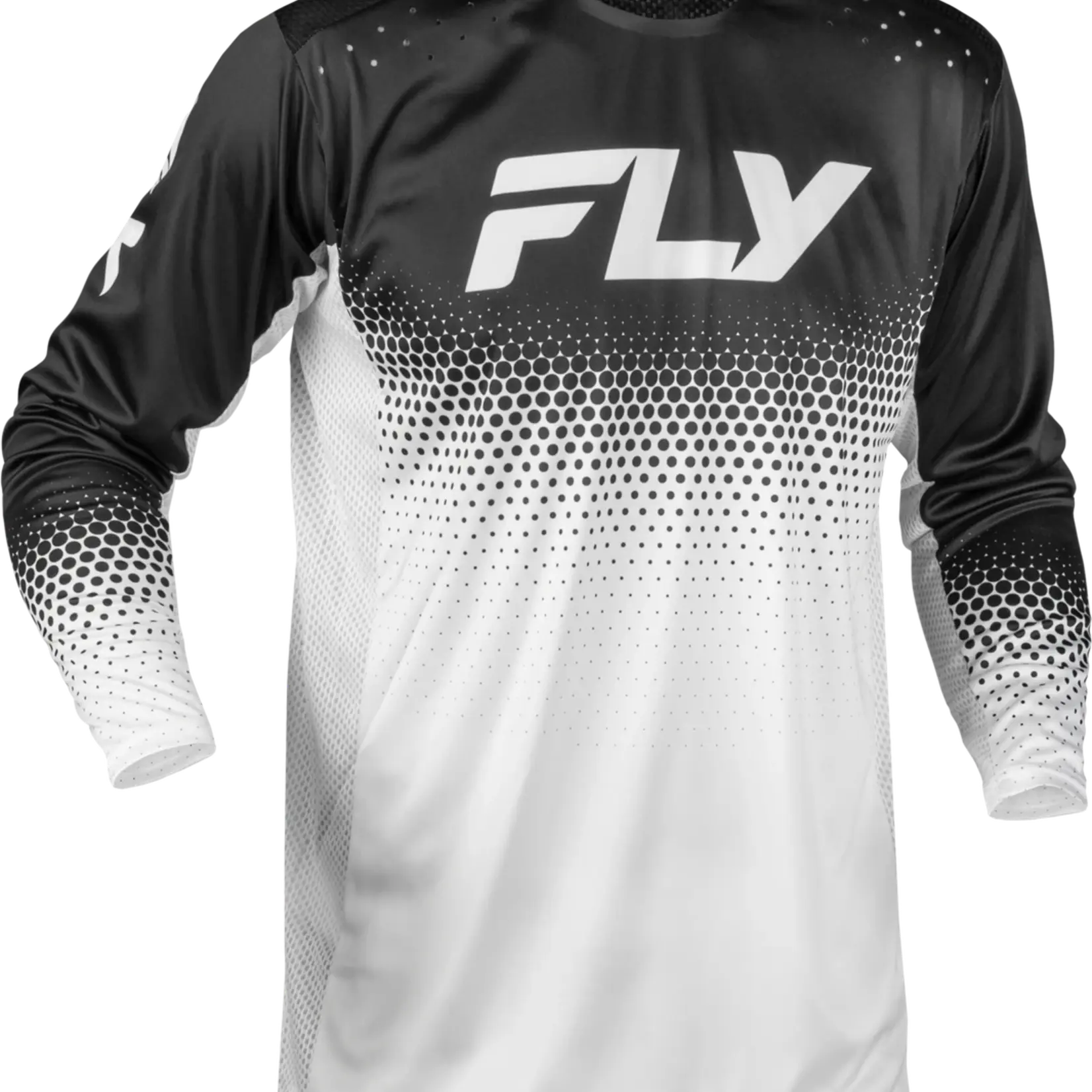Fly Racing 2027 Fly Racing Rayce Sonar Youth White/Black Jersey