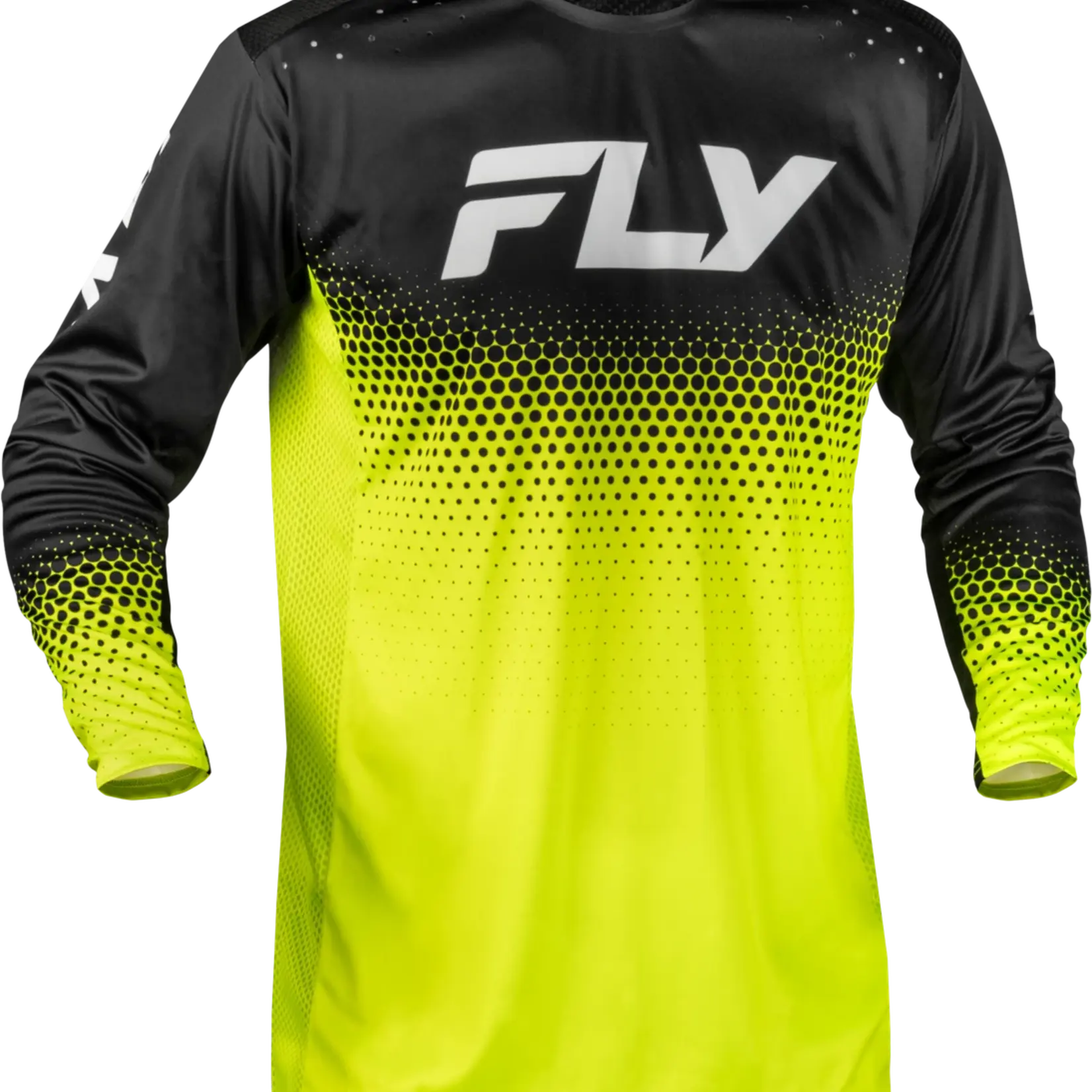 Fly Racing 2027 Fly Racing Rayce Sonar Youth Hi-Vis/Black/White Jersey
