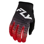 Fly Racing 2027 Fly Racing Kinetic Adult Fade Red/Black/White Gloves