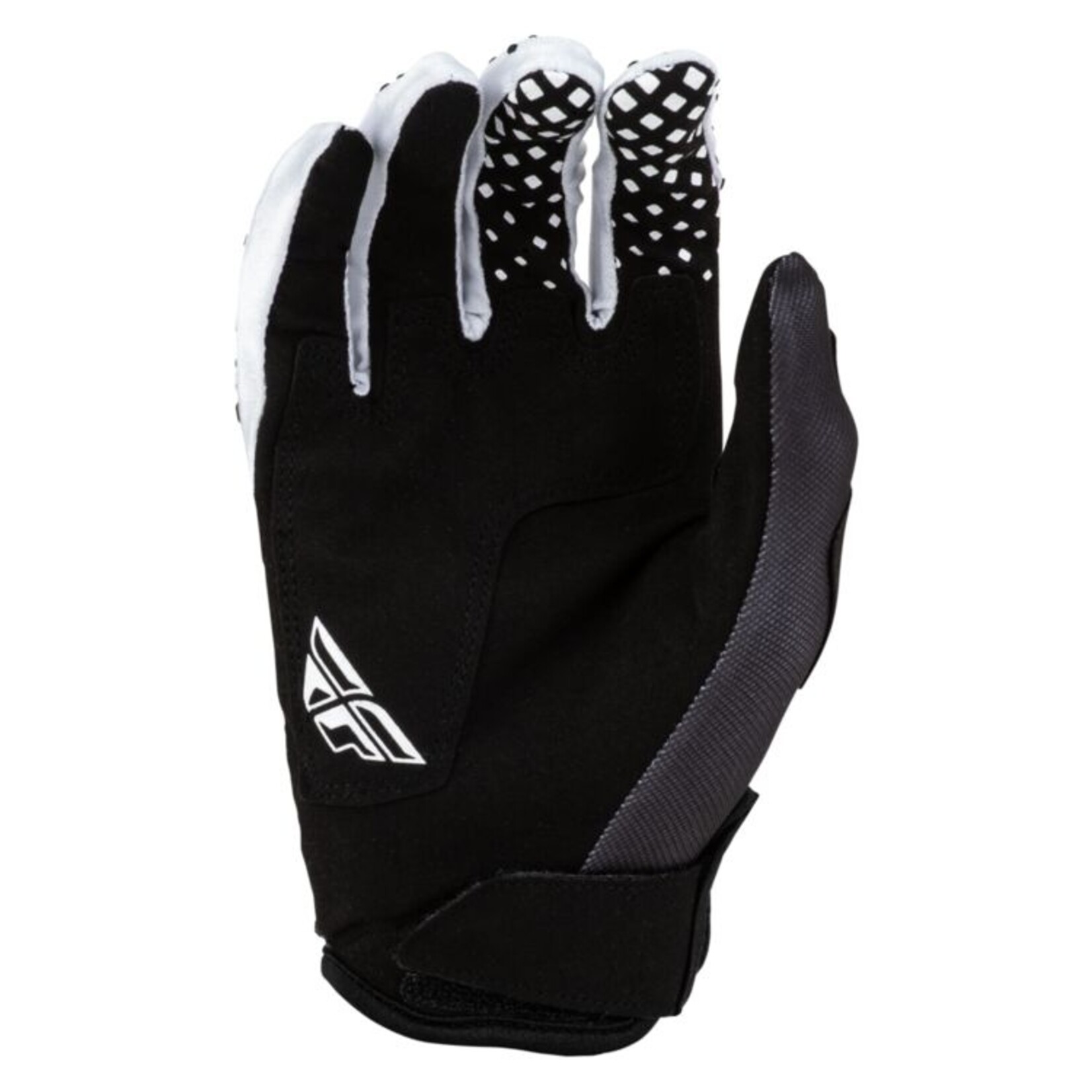 Fly Racing 2027 Fly Racing Kinetic Adult Fade White/Black/Hi-Vis Gloves