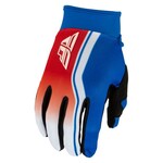 Fly Racing 2027 Fly Racing F-16 Raze Red/White/Blue Adult Gloves
