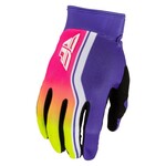 Fly Racing 2027 Fly Racing F-16 Raze Purple/Red/Yellow Adult Gloves