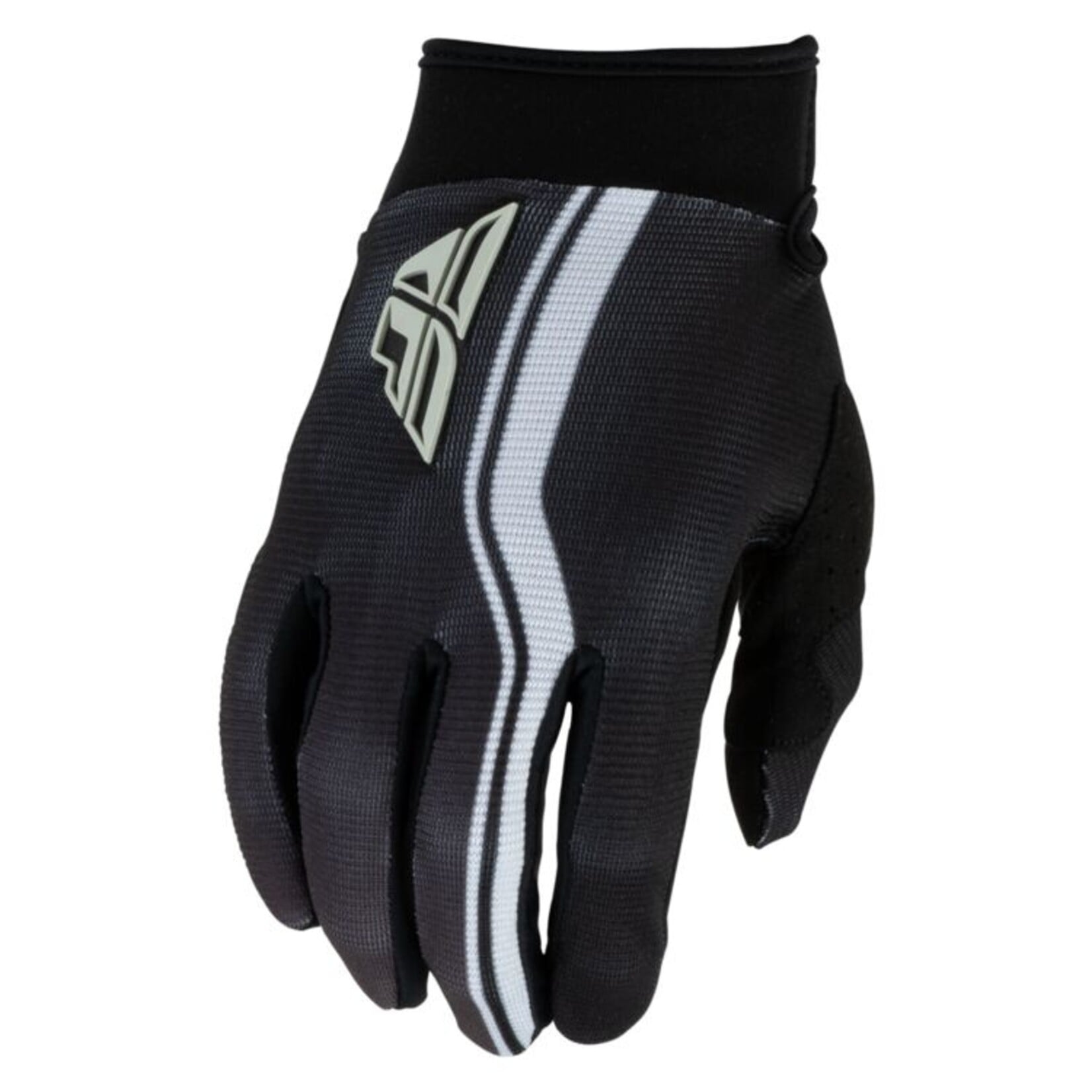 Fly Racing 2027 Fly Racing F-16 Raze Black/Grey Youth Gloves