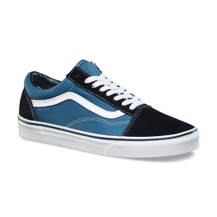 vans old skool azules y negras