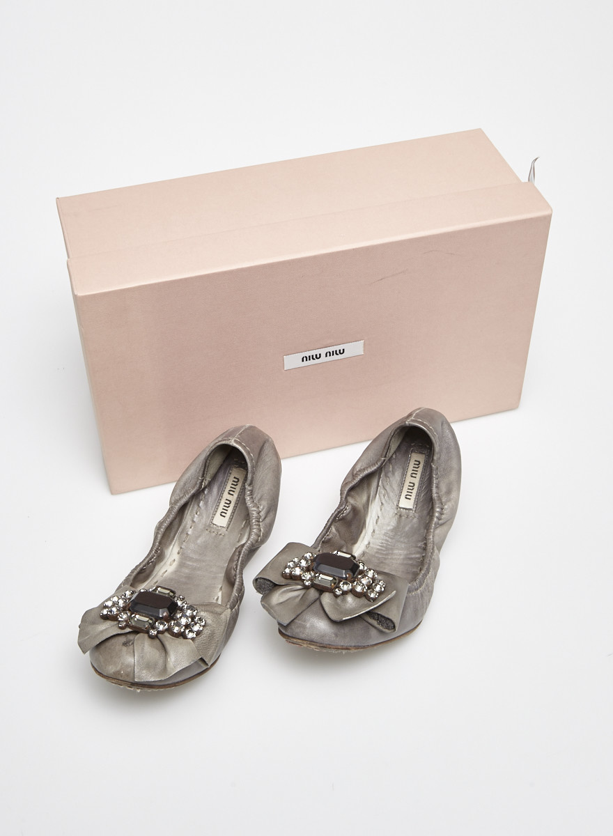 miu miu flat shoes