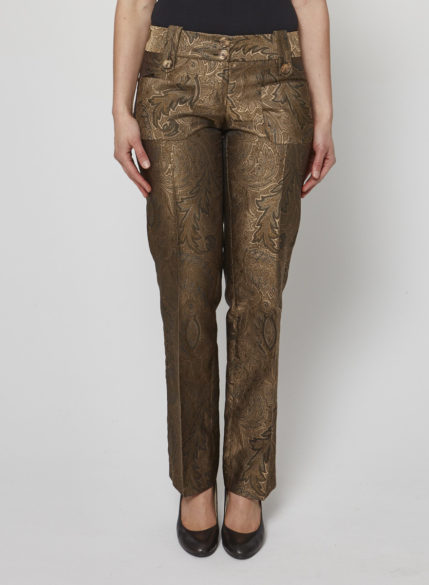 michael kors brown pants