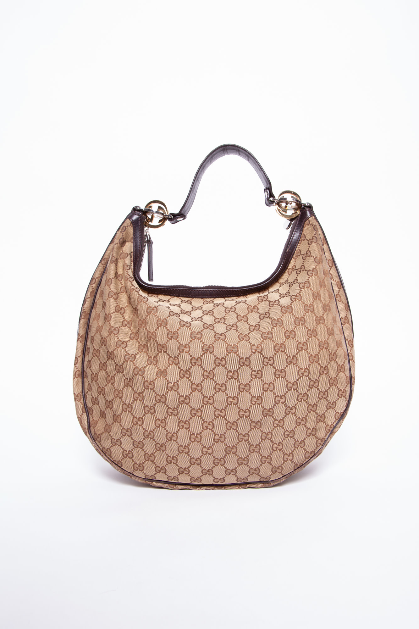 gucci monogram hobo bag