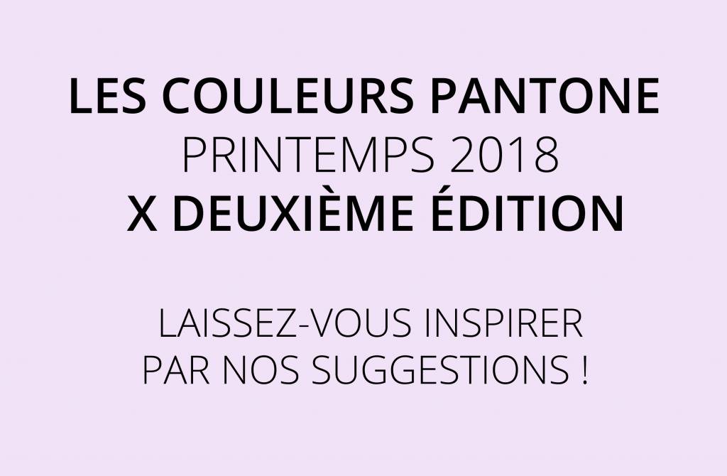 De l'inspiration pour le printemps!