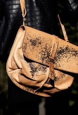 Esde Leather Postman Bag - Rust