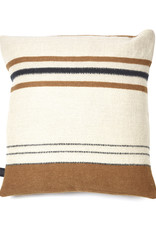 Foundry Pillow cover 25x25" Beeswax stripe
