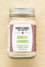 Burlap & Barrel Drumstick Lemongrass 1.8 oz glass jar