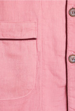 Small - Herbal dyed 2 Layered Gauze Pajamas Set Coral Pink [Kyo Wazarashi Mensya]