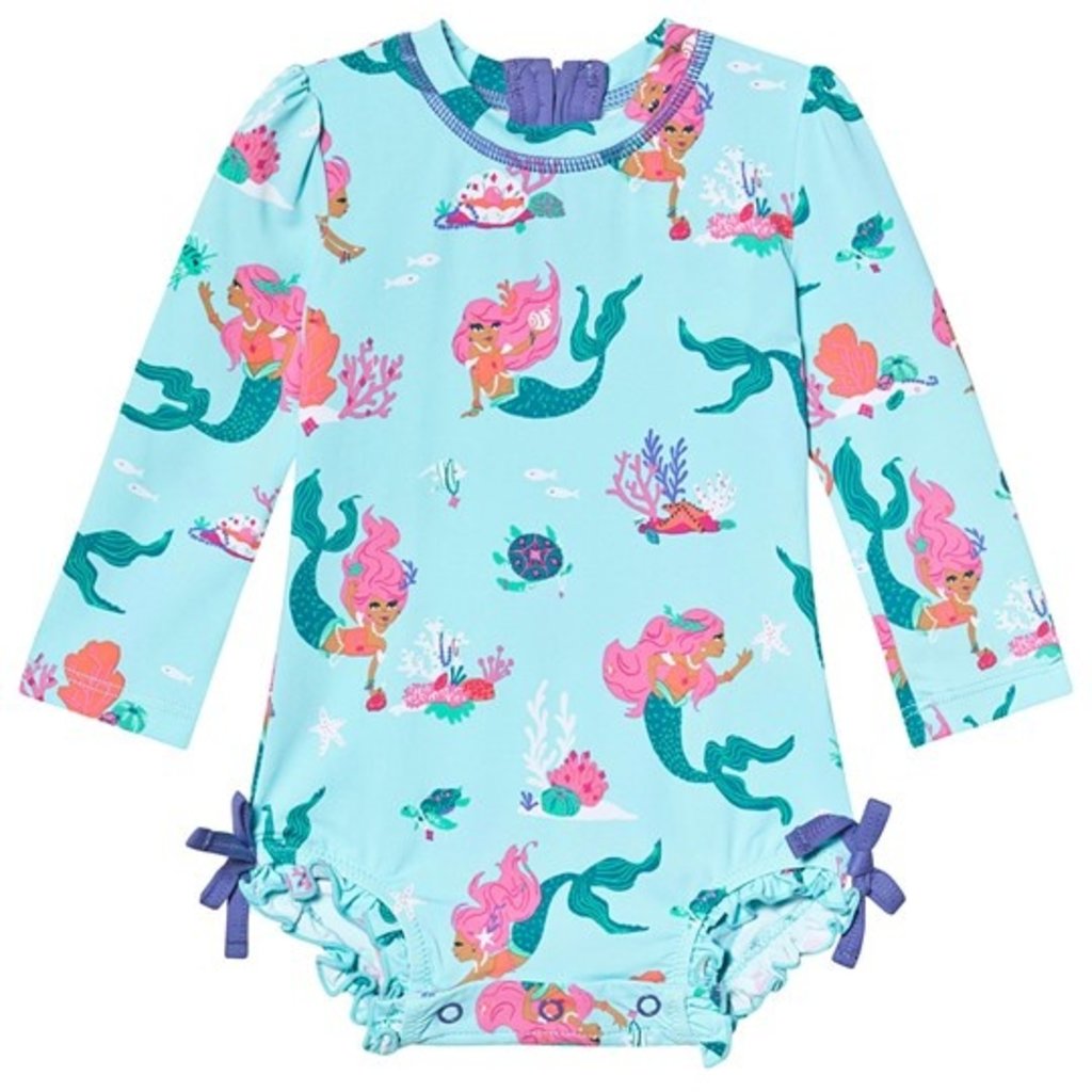 baby girl rash guard swimsuit