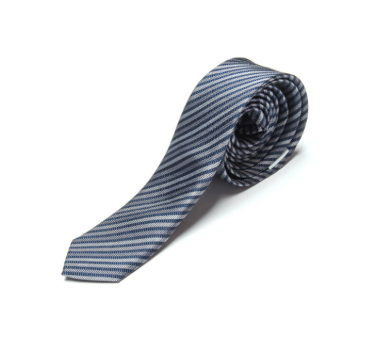 Appaman Appaman Kids Tie - Navy Stripe - Size: S/M (2T-6)