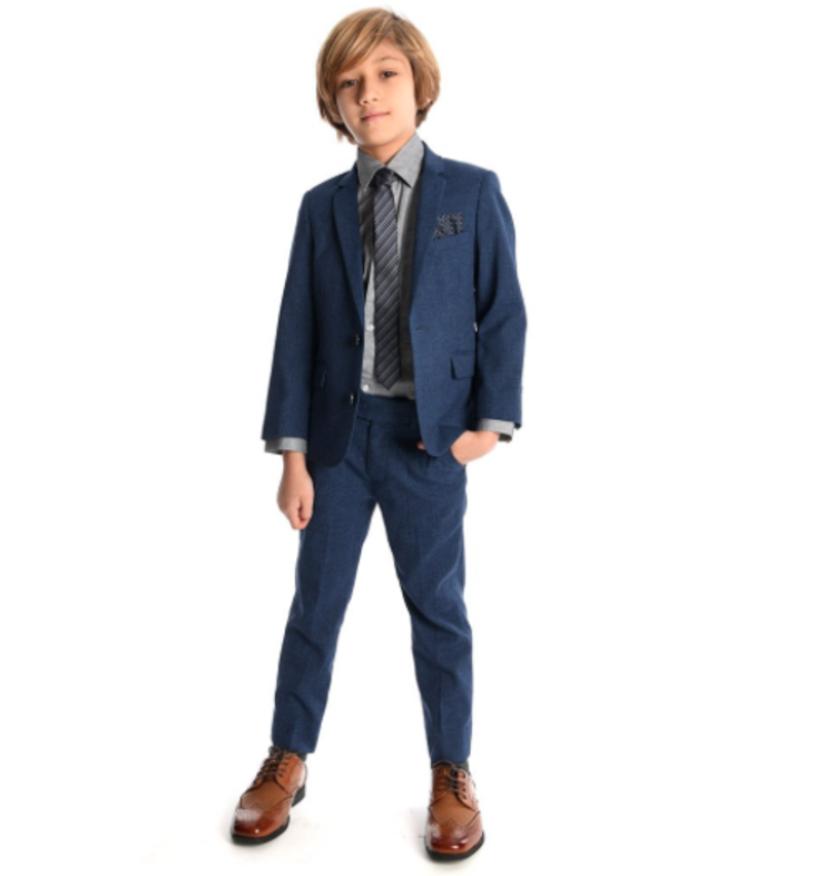 Appaman Appaman Kids Tie - Navy Stripe - Size: S/M (2T-6)