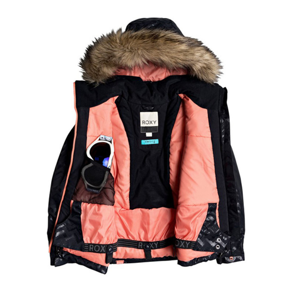 roxy american pie snowboard jacket